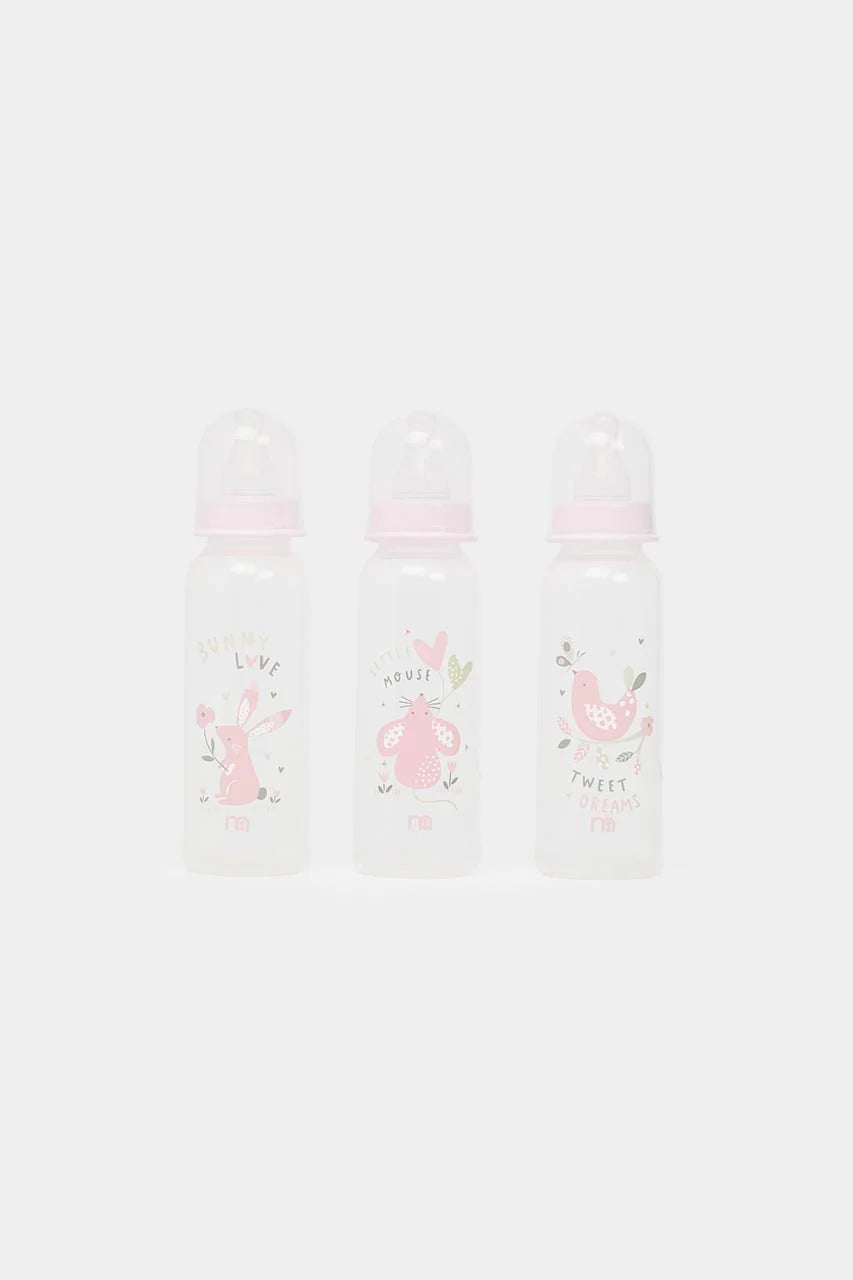 3-Pack Bunny Décor Bottles