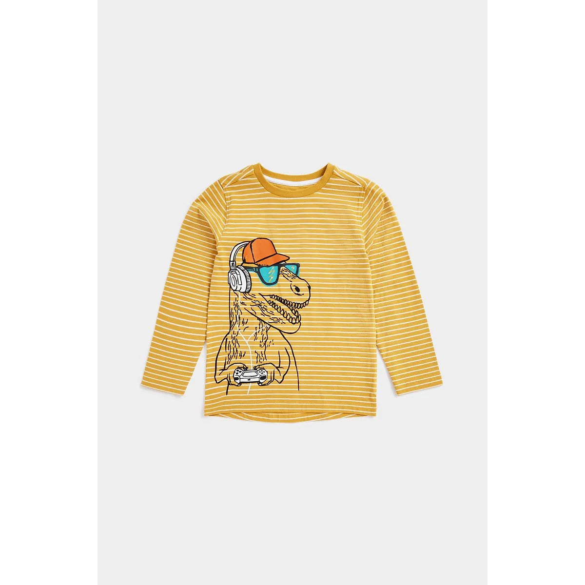 Dino Gamer Long-Sleeved T-Shirt