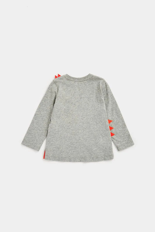 Checked Shirt and T-Shirt Set