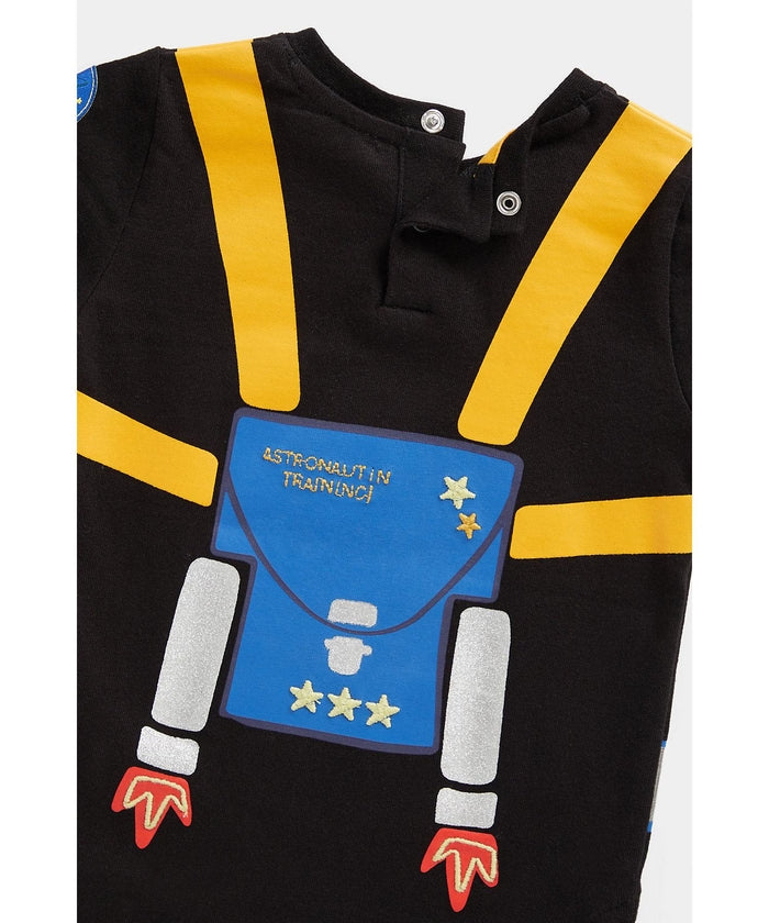 Astronaut Printed Long-Sleeve T-Shirt