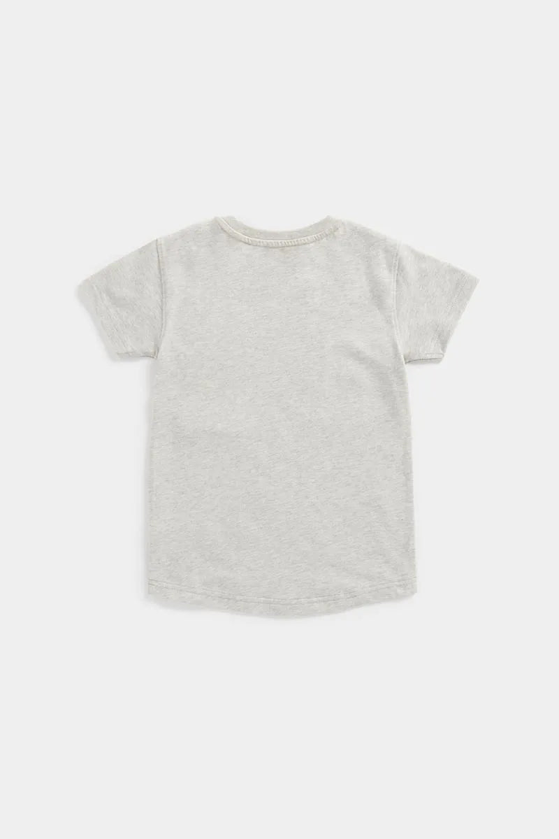 Infant Elephant-Print Organic T-Shirt