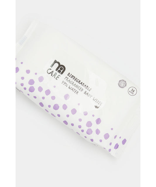 Biodegrad Fragrance Wet Wipes 56Pk