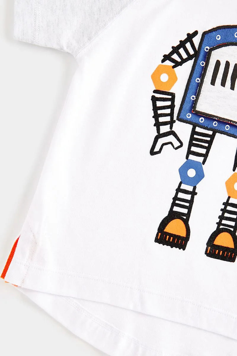 Robot Lift-the-Flap T-Shirt