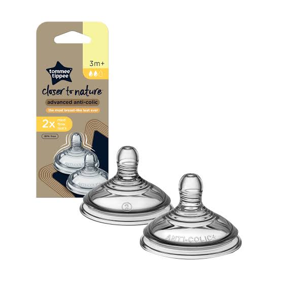 Natural Start PPSU Bottle (1pk) with Closer To Nature Medium Flow Anti-Colic Teats (2sets of Teats)