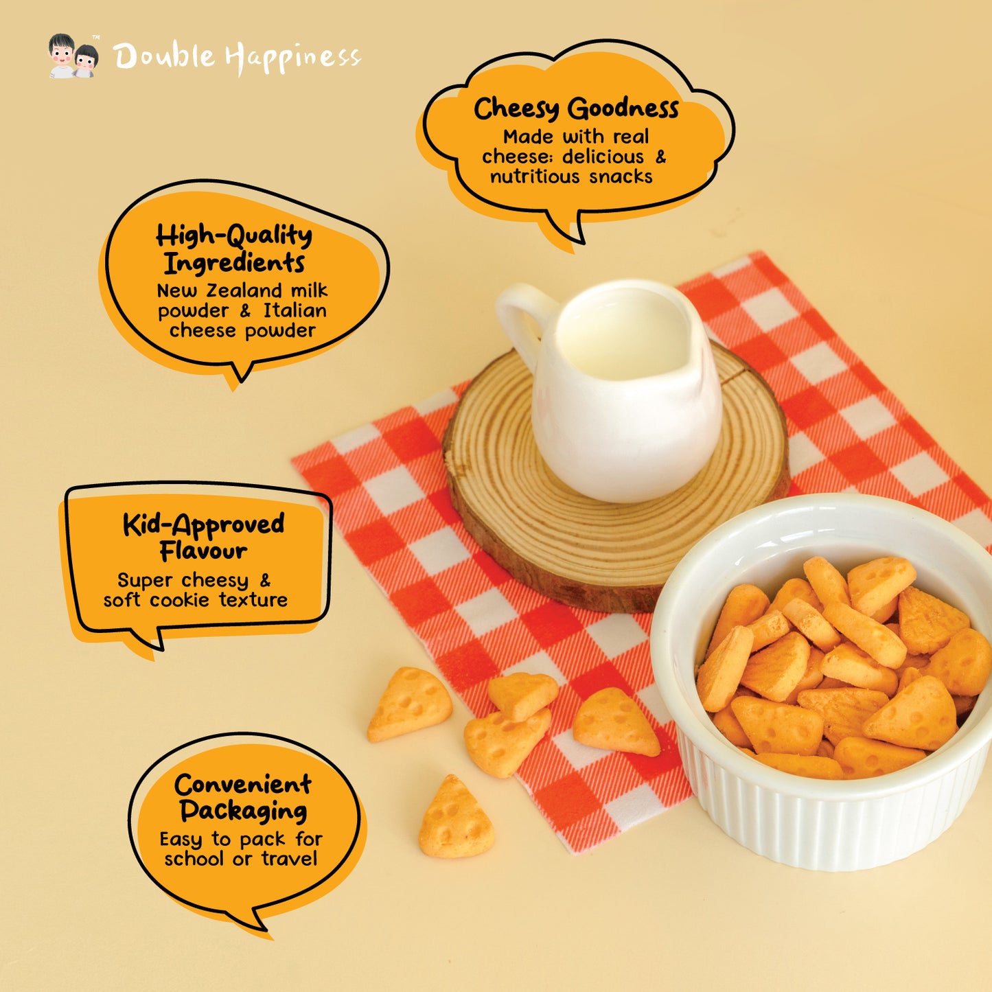 Cheese  Cookies 100G 12m+