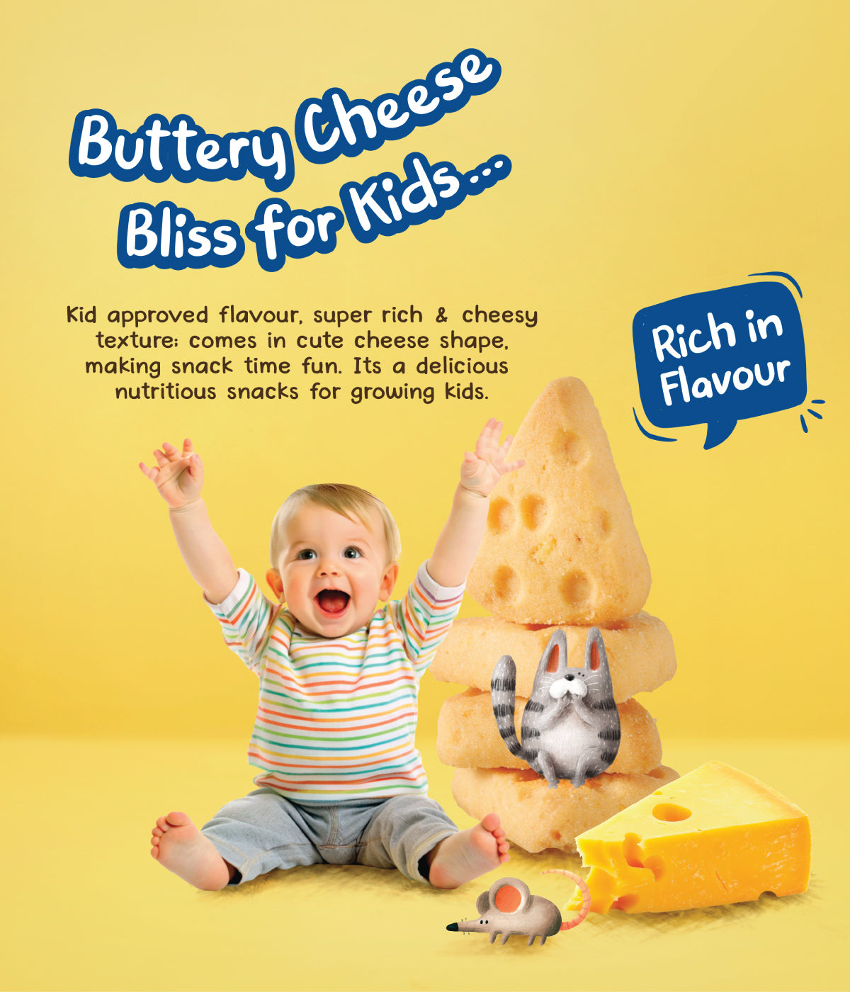 Cheese  Cookies 100G 12m+