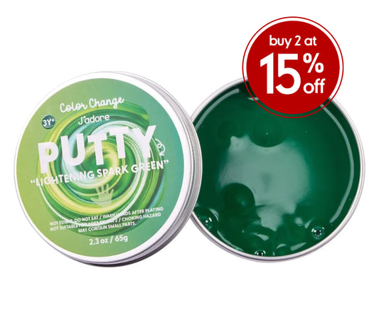 J'adore Color Changing Putty - Green