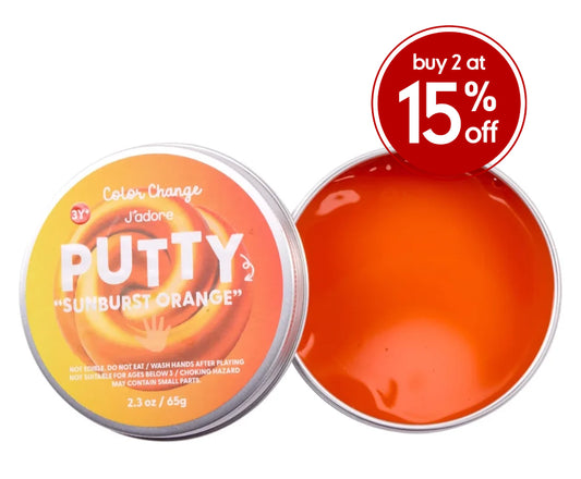 J'adore Color Changing Putty - Orange