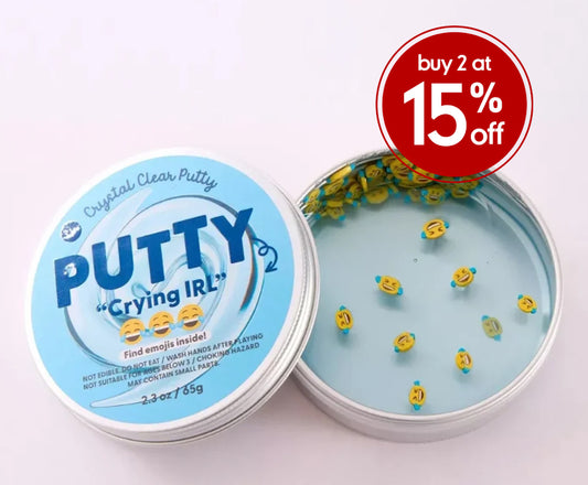 J'adore Crystal Clear Putty - Blue