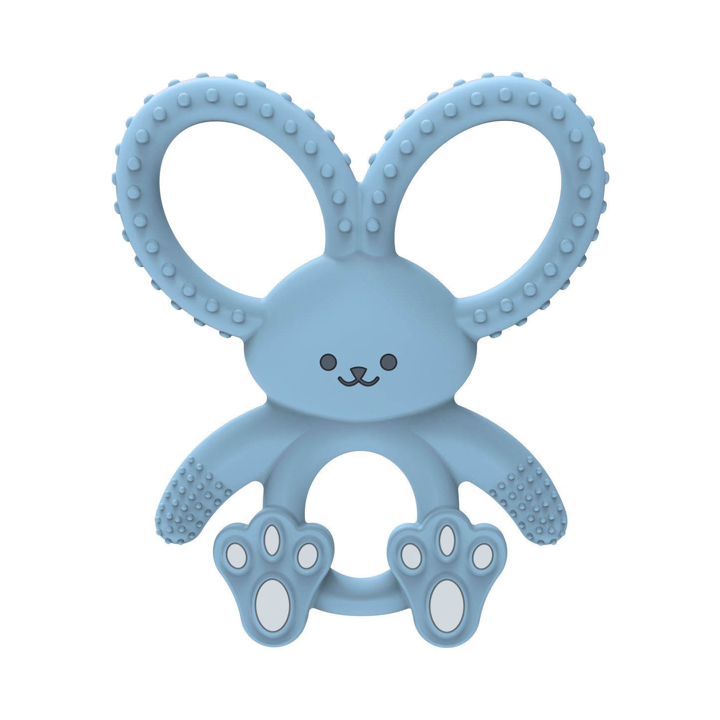 Dr Brown Flexees Bunny Long Limbed Silicone Teether-Blue 3M+