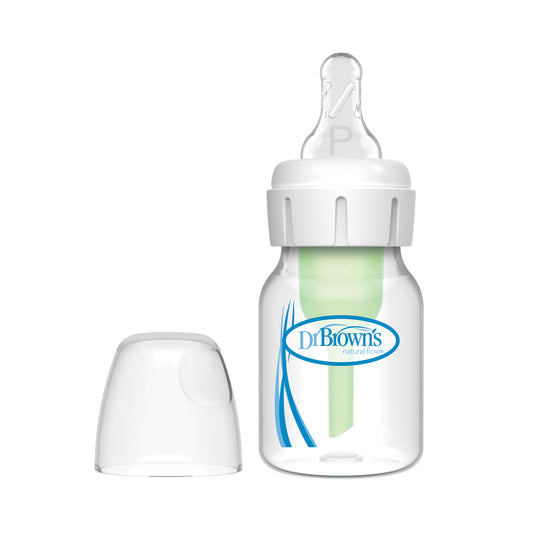 Dr Brown Options+ Baby Bottle 1-Pk W/Preemie Nipple-60Ml