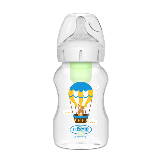 Dr Brown Options+ Baby Bottle With A Narrow Neck Bunny  330Ml