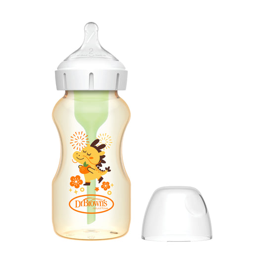 Dr Brown Options+Baby Bottle With Nipple Dragon-1Pk