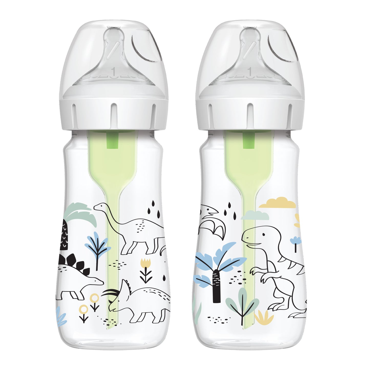 Dr Brown Natural Flow Anti-Colic Options+ Wide Neck Bottle