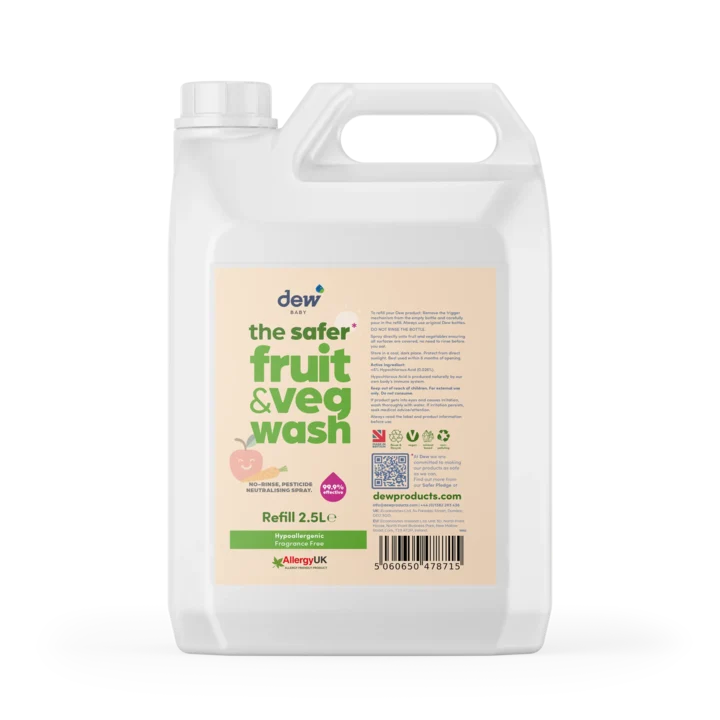Safer Fruits & Vegetables Wash Refill 2.5L