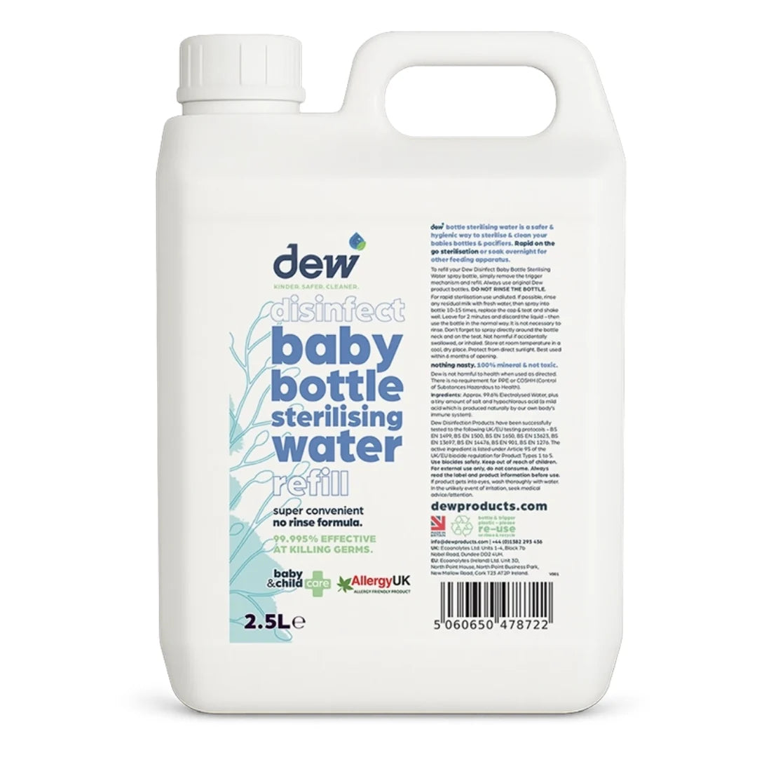 Safer Baby Bottle Sterilising Water Refill 2.5L
