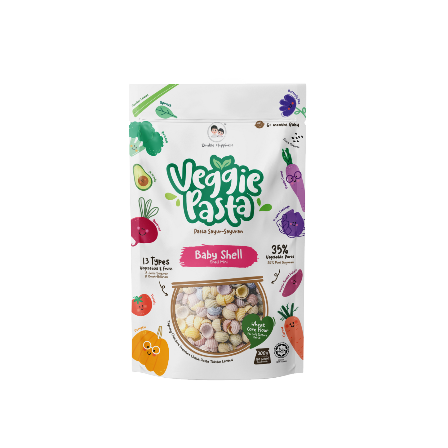 Pasta Baby Shell 300Gm 6m+