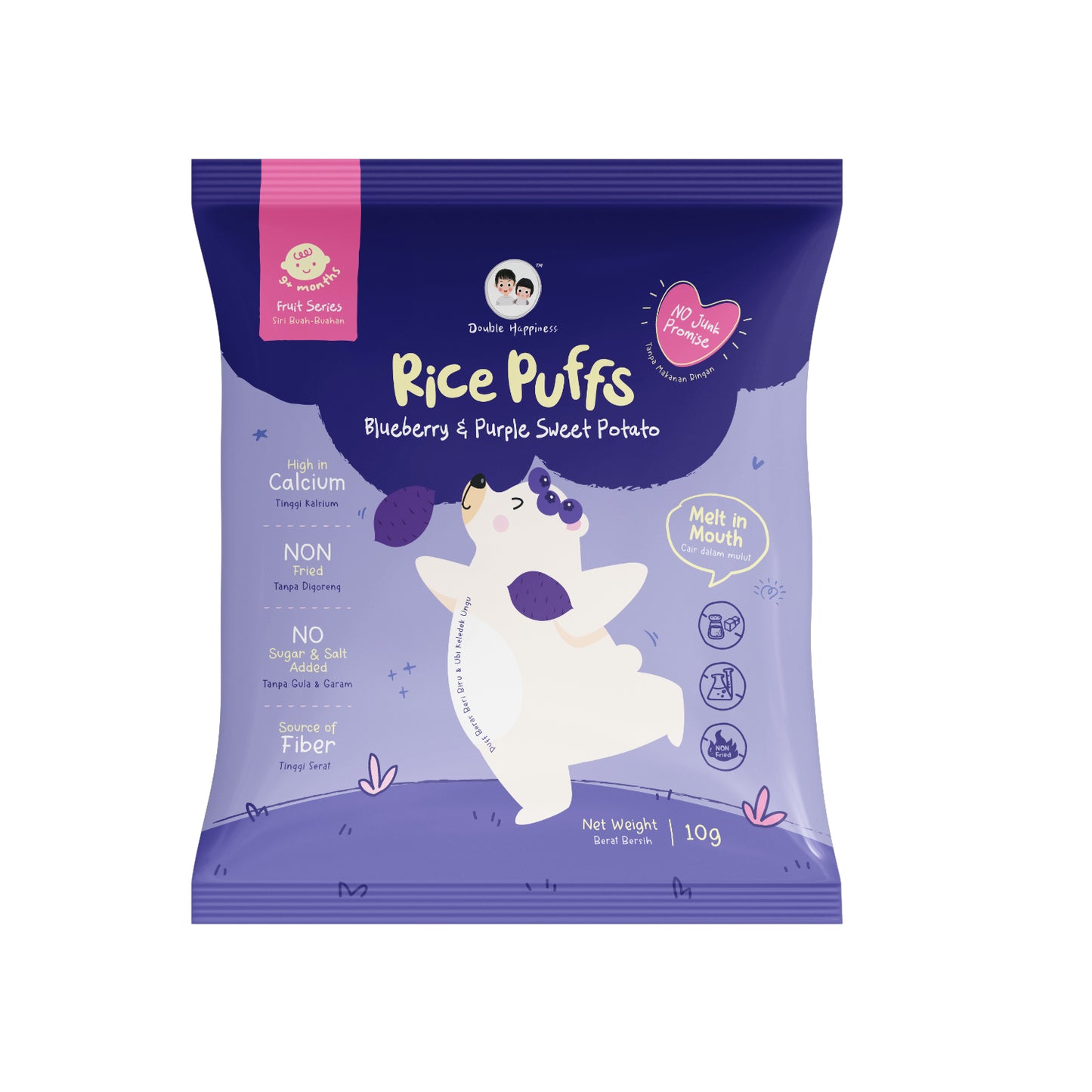 Rice Puff Blueberry & Sweet Potato 10G 9m+