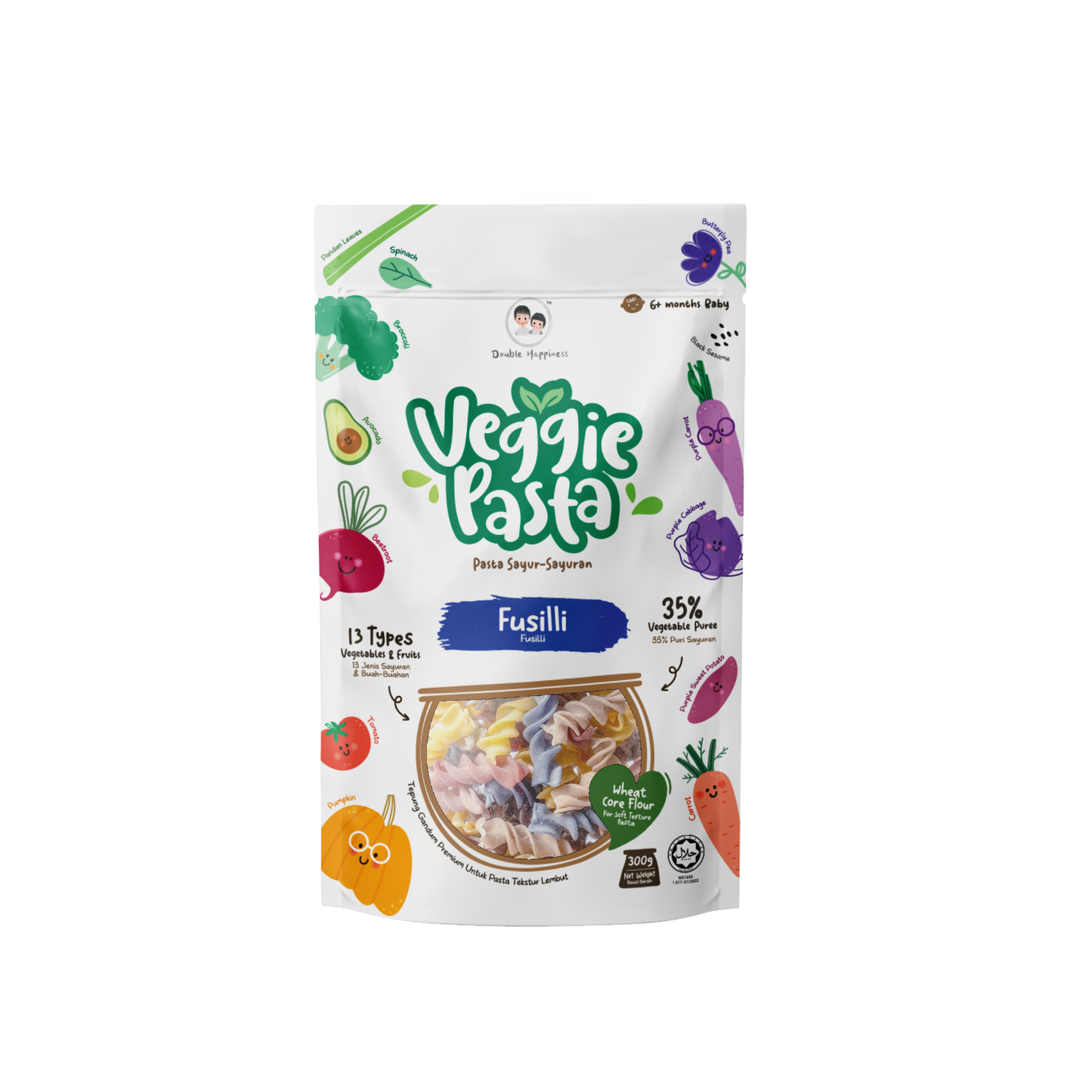 Pasta Fusilli 300Gm 6m+
