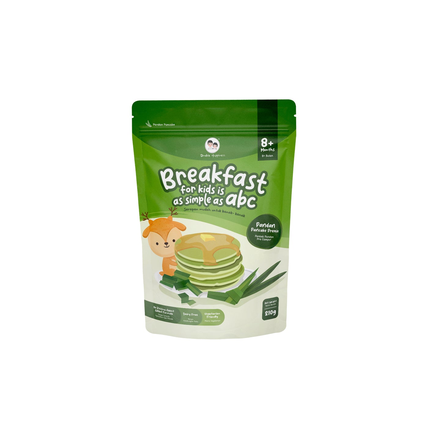 Pancake Pandan 210Gm 8m+
