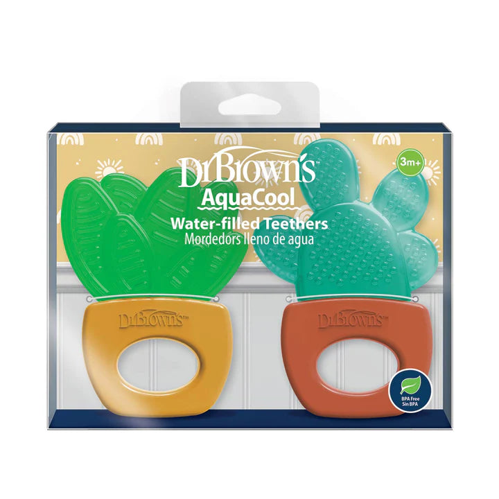 Dr Brown's AquaCool Water-Filed Teether Plant 2pk