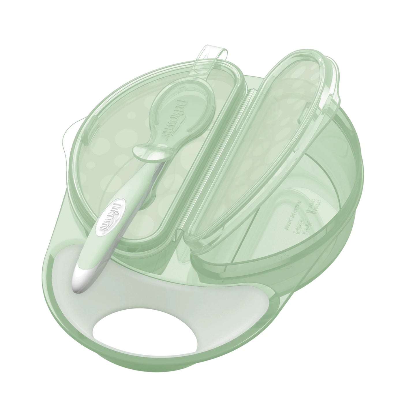 Travel Fresh Bowl & Snap-In Spoon Teal 1pk