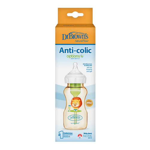 Wide-Neck PPSU Bottle Options w/L2 270ML 1pk