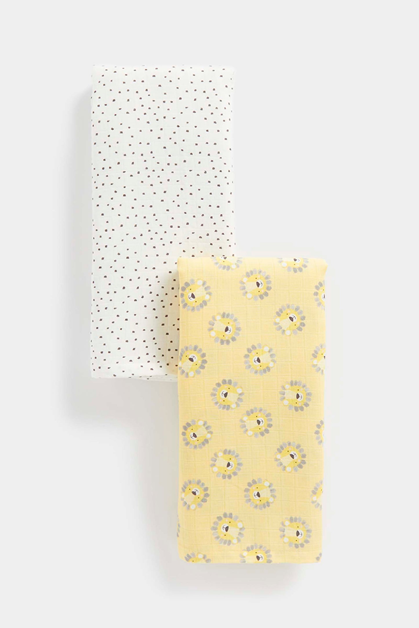 Lion 2Pk Xl Muslins Cotton