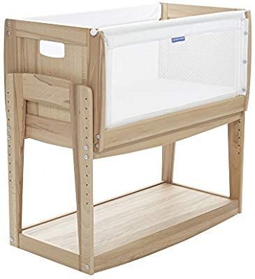 Huddle Bedside Crib Beech