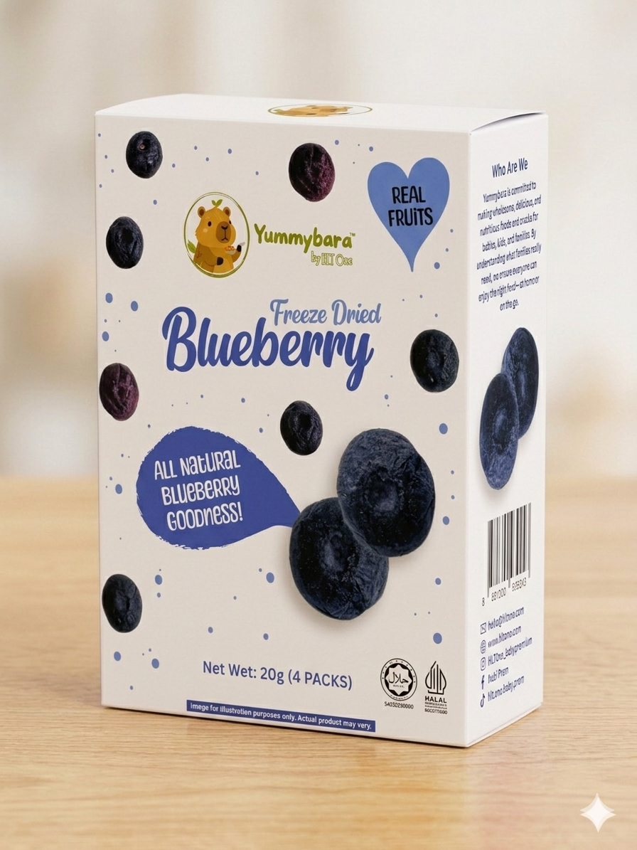 FREEZE DRIED FRUITS BLUEBERRY - 20G