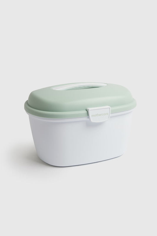 Baby Bath Box + Standard Bath Tub with 10pk Flannel w/ Colour Binding