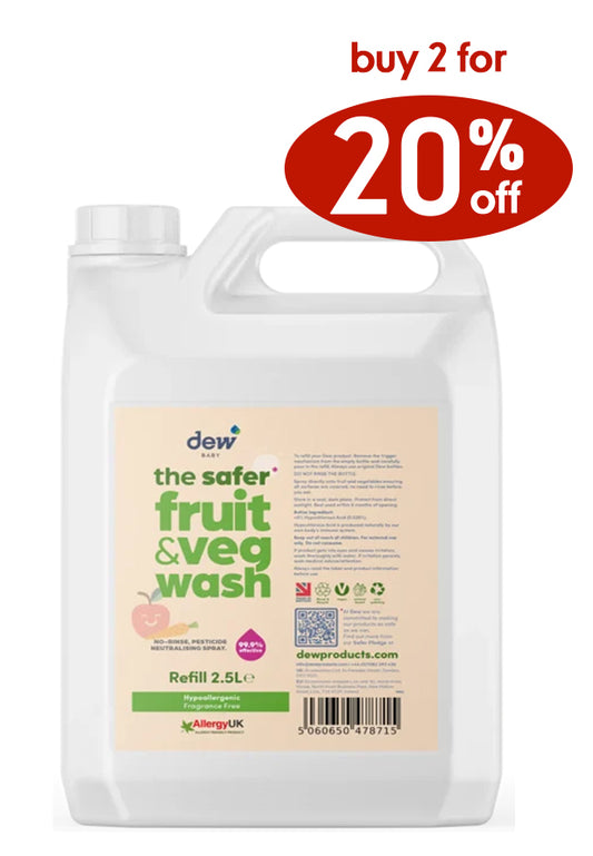 Safer Fruits & Vegetables Wash Refill 2.5L