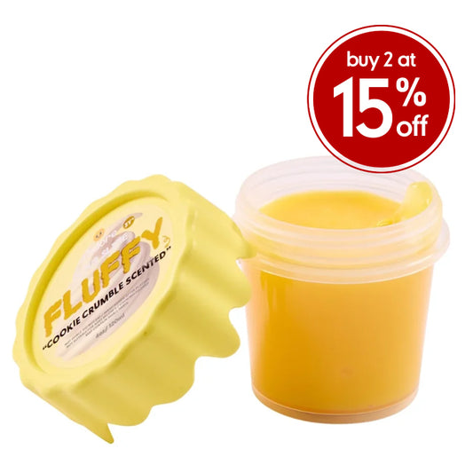 J'adore Fluffy Slime - Yellow