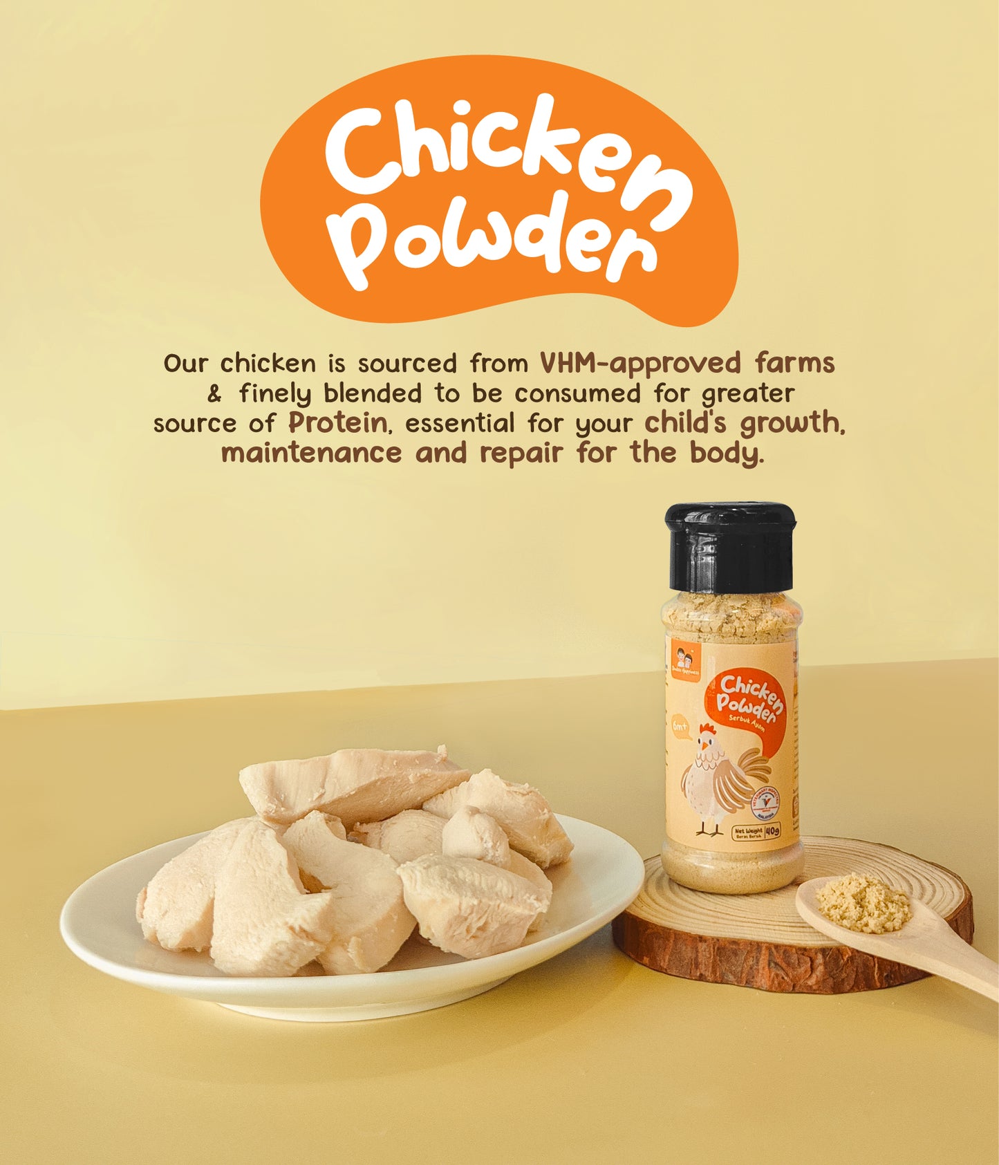 Chicken Purepowder 40G 6m+