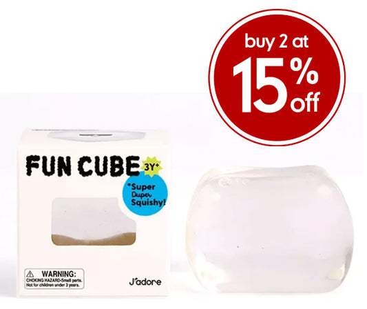 J'adore Fun Cube - Clear