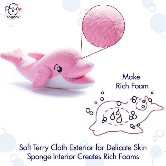 Soapsox Bath Scrub Dolphin