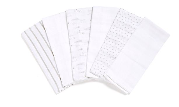 3Pk Girl Elephant Star Muslins