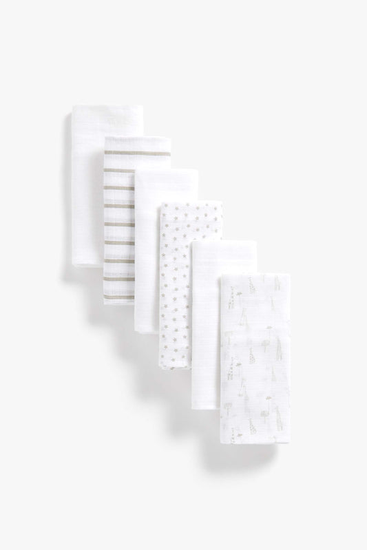 3Pk Girl Elephant Star Muslins