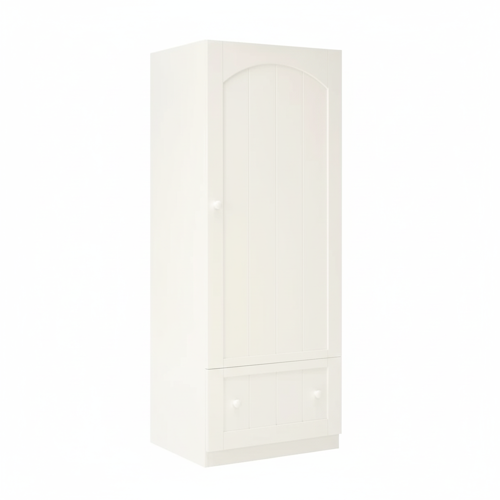 New Traditional Wardrobe White