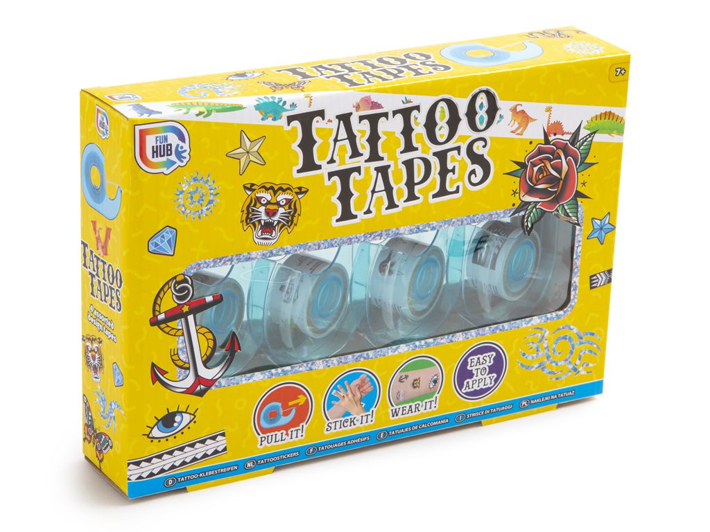 Grafix Tattoo Tape Action Body Art Kit