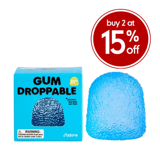 J'adore Gum Droppable - Blue