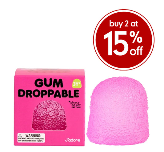 J'adore Gum Droppable - Pink