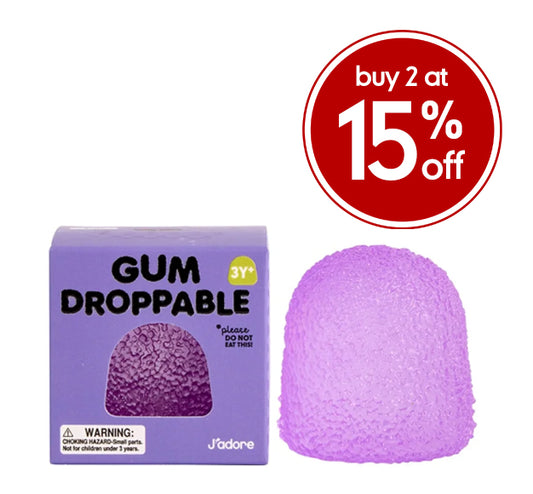 J'adore Gum Droppable - Purple