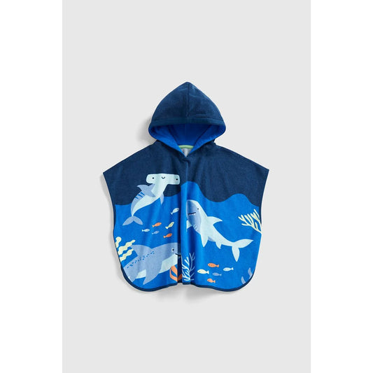 Under The Sea Toweling Poncho