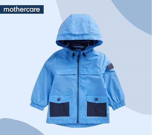 Colorblock Hooded Windbreaker Jacket
