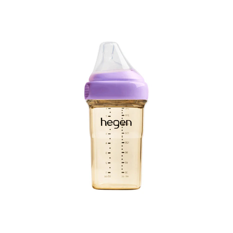 Hegen PCTO? 240ml/8oz Feeding Bottle PPSU Purple