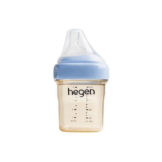 Hegen PCTO? 150ml/5oz Feeding Bottle PPSU Blue