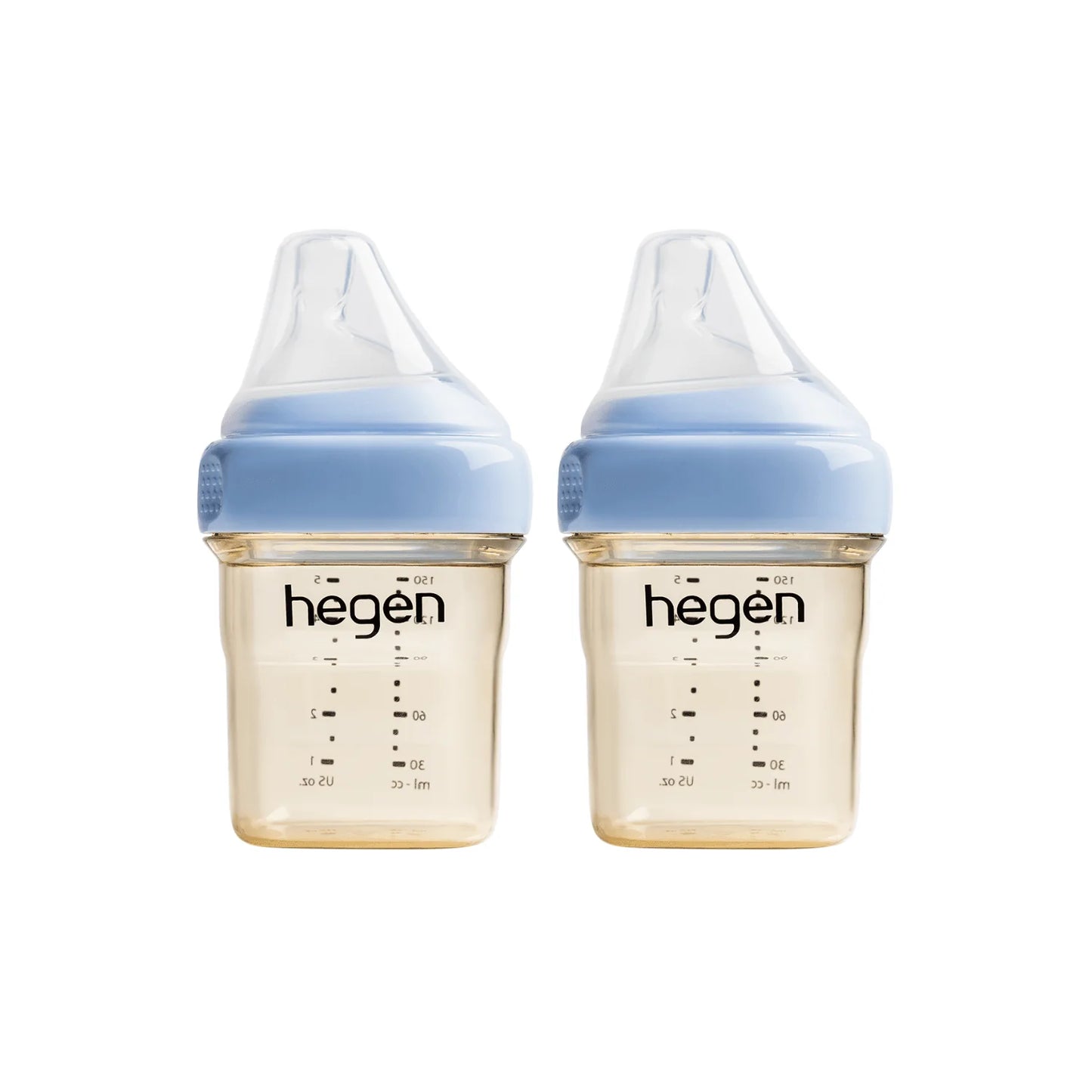 Hegen PCTO? 150ml/5oz Feeding Bottle PPSU (2-pack) Blue