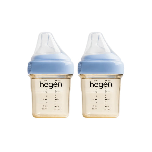 Hegen PCTO? 150ml/5oz Feeding Bottle PPSU (2-pack) Blue