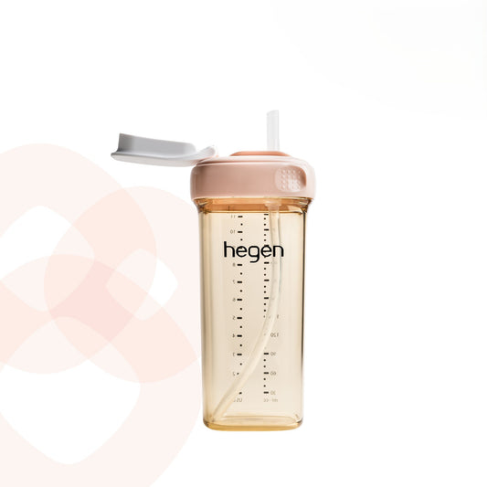 Hegen PCTO? 330ml/11oz Straw Cup PPSU Pink